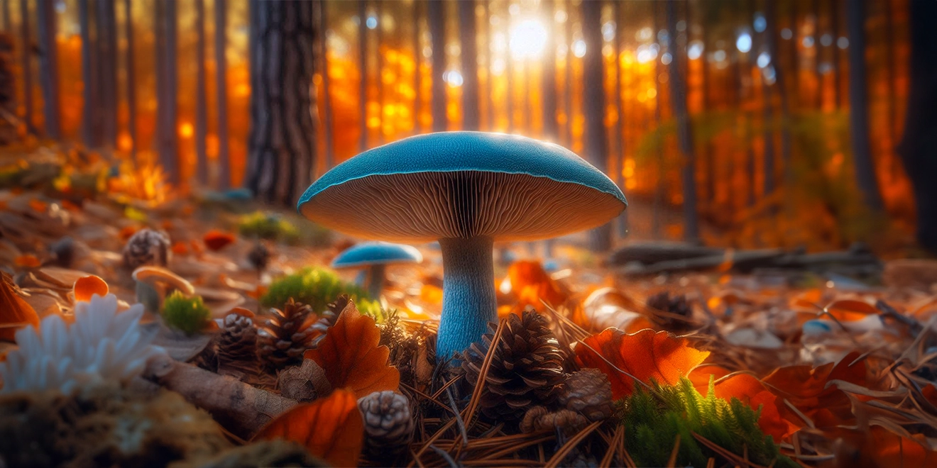 Seta Azul (Lepista nuda)