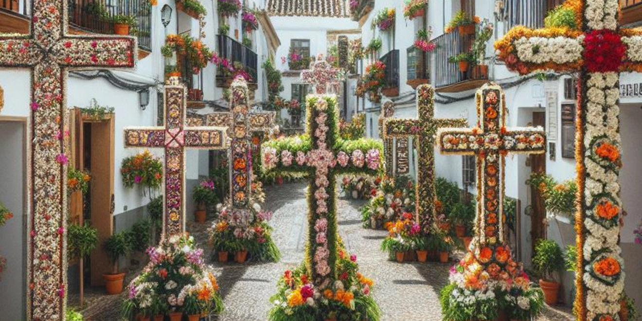 Las Cruces de Mayo en la Sierra de las Nieves