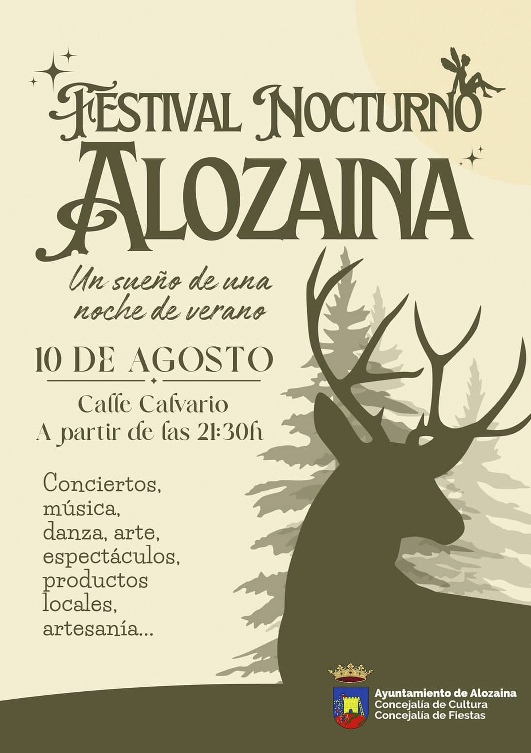 Cartel Festival Nocturno Alozaina