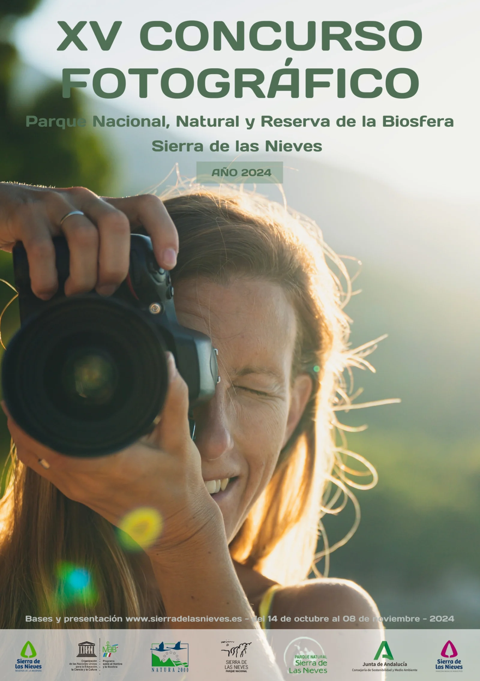 Cartel Oficial XV Concurso Fotográfico Sierra de las Nieves