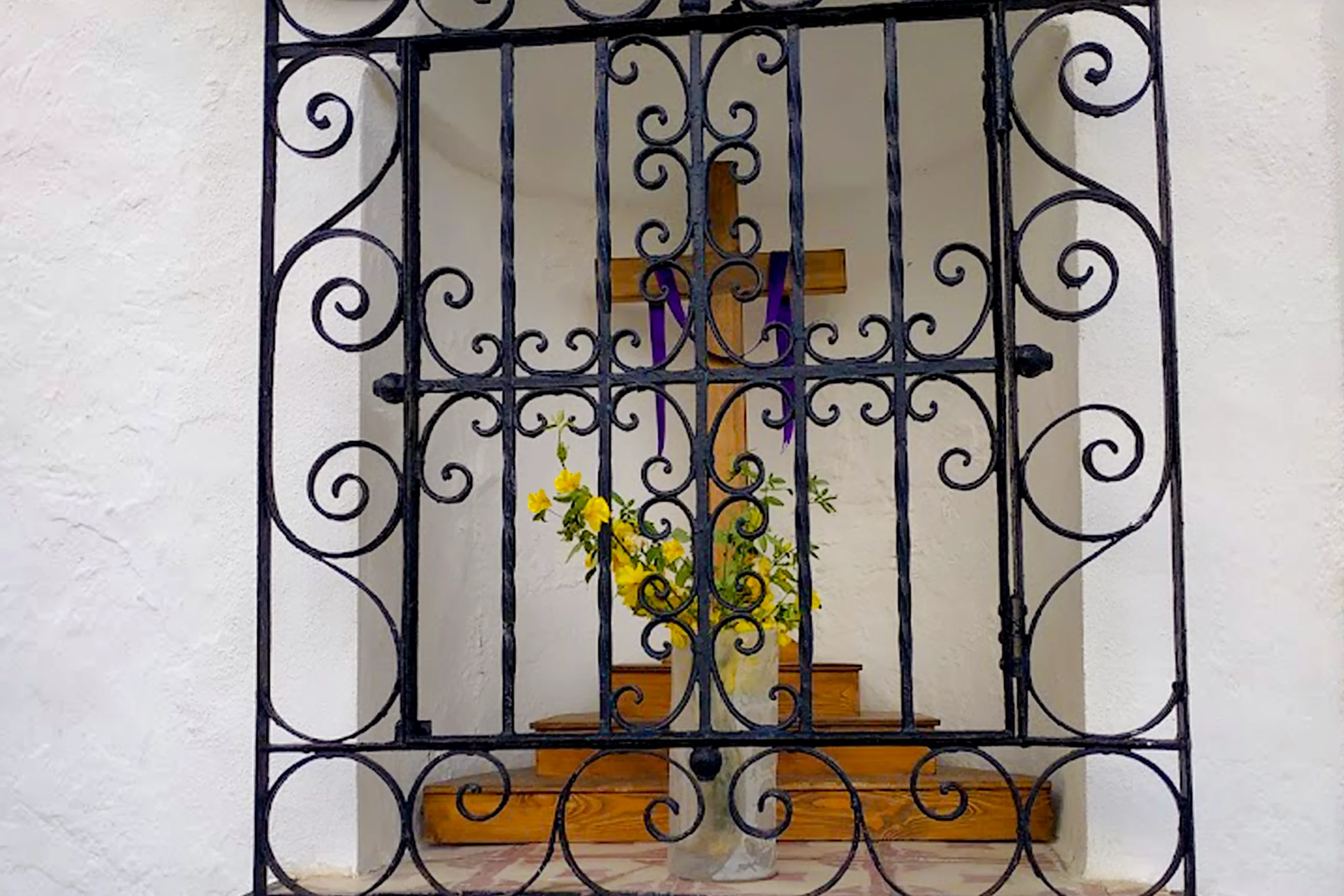Hornacina Cruz Villa - Alozaina