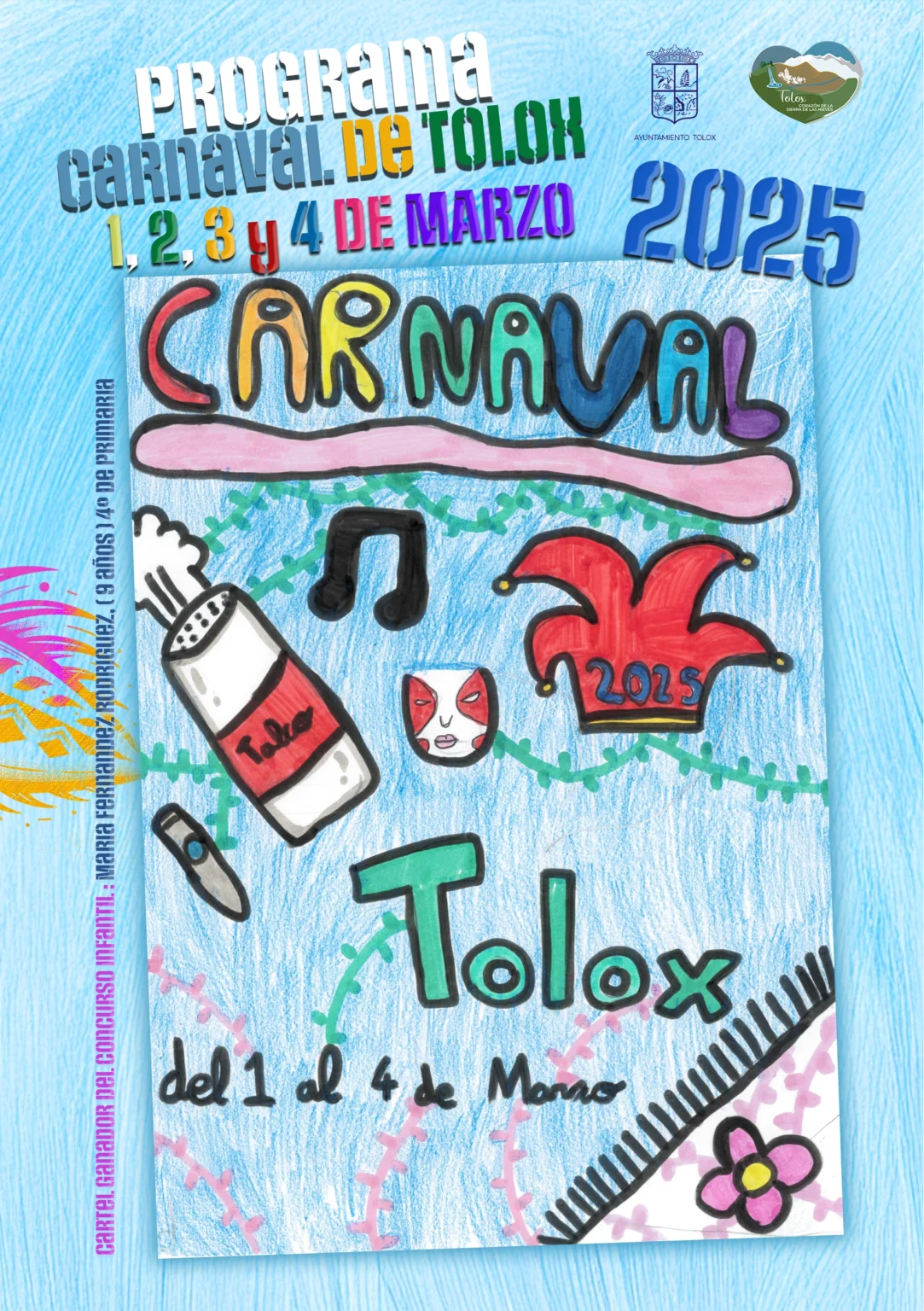 Programa Carnaval de Tolox 2025 Pag1