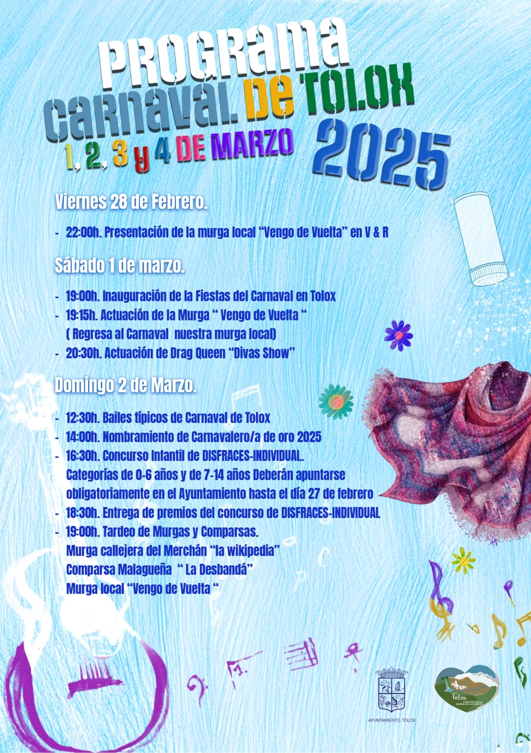 Programa Carnaval de Tolox 2025 Pag2