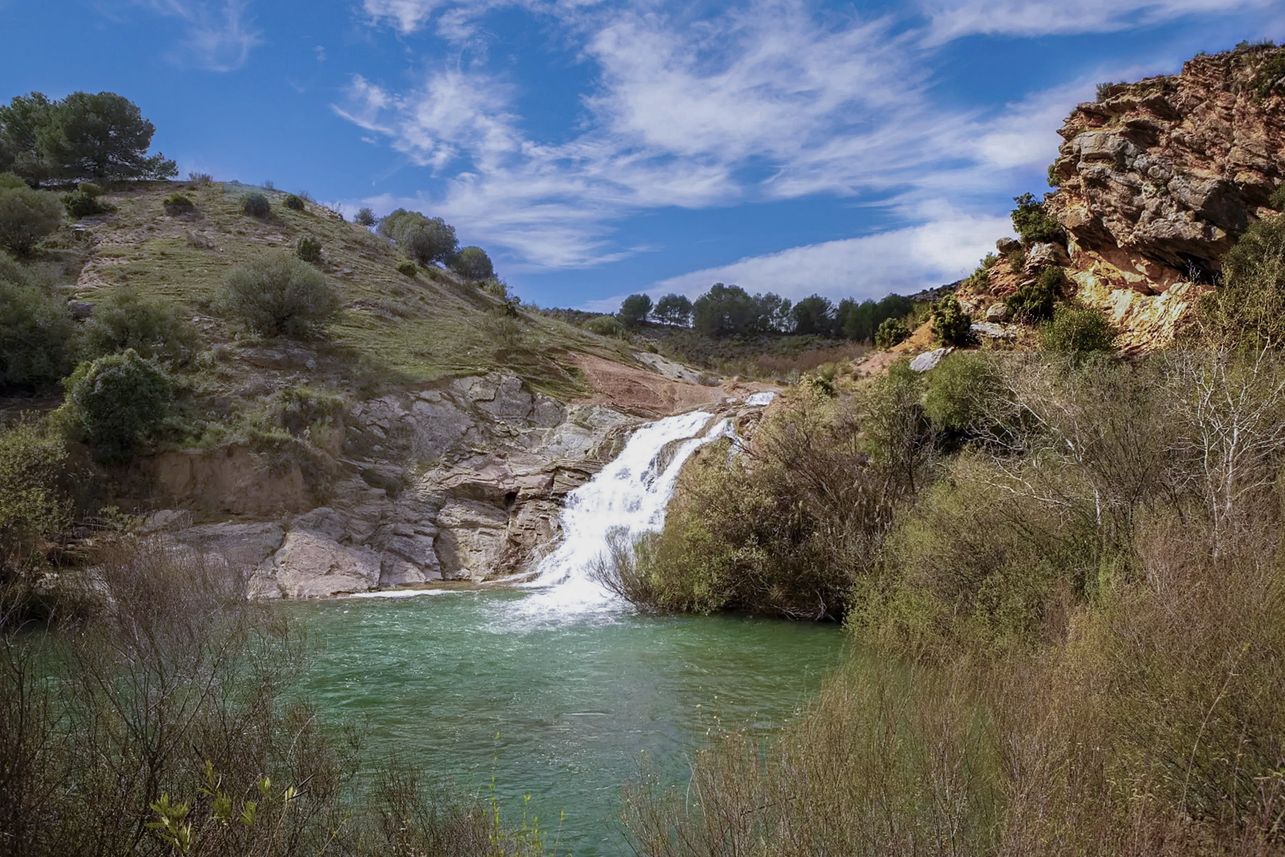 Catarata Arroyo Blanquillo Río Turón - El Burgo