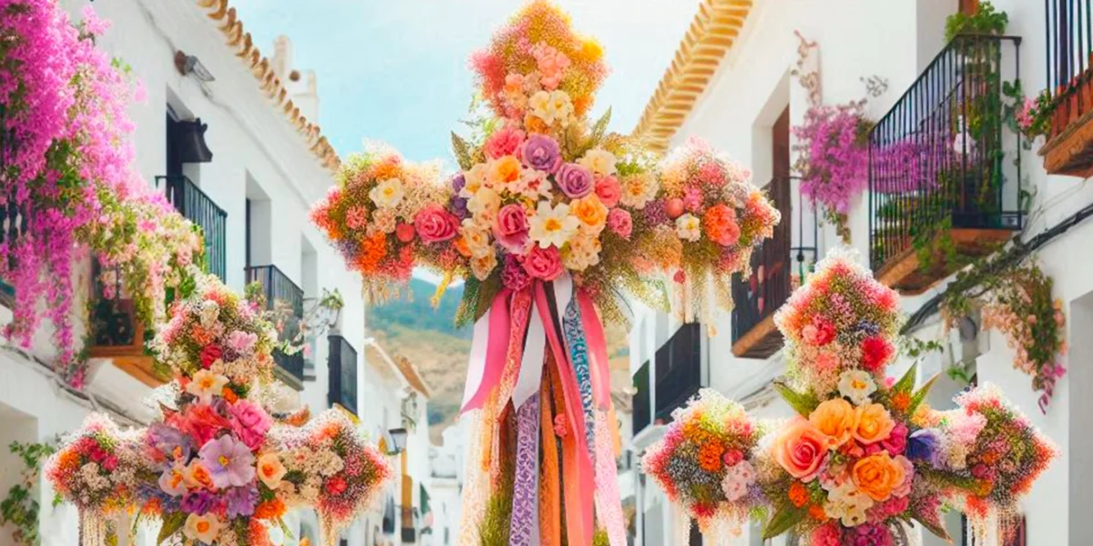 Cruces de Mayo en la Sierra de las Nieves: un viaje por la fe, la flor y la montaña