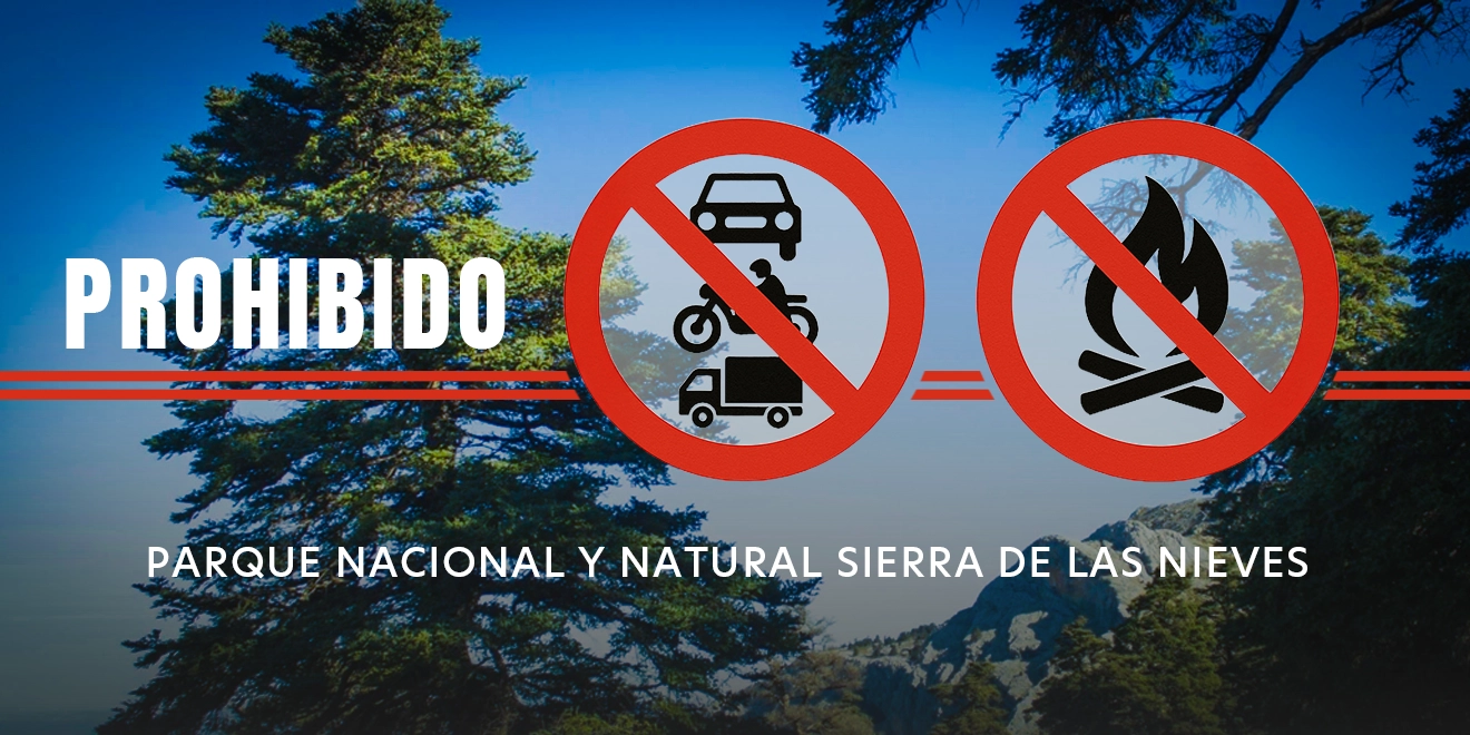 Prohibidas las barbacoas y quemas agrícolas en el Parque Nacional y Natural Sierra de las Nieves desde el 1 de junio