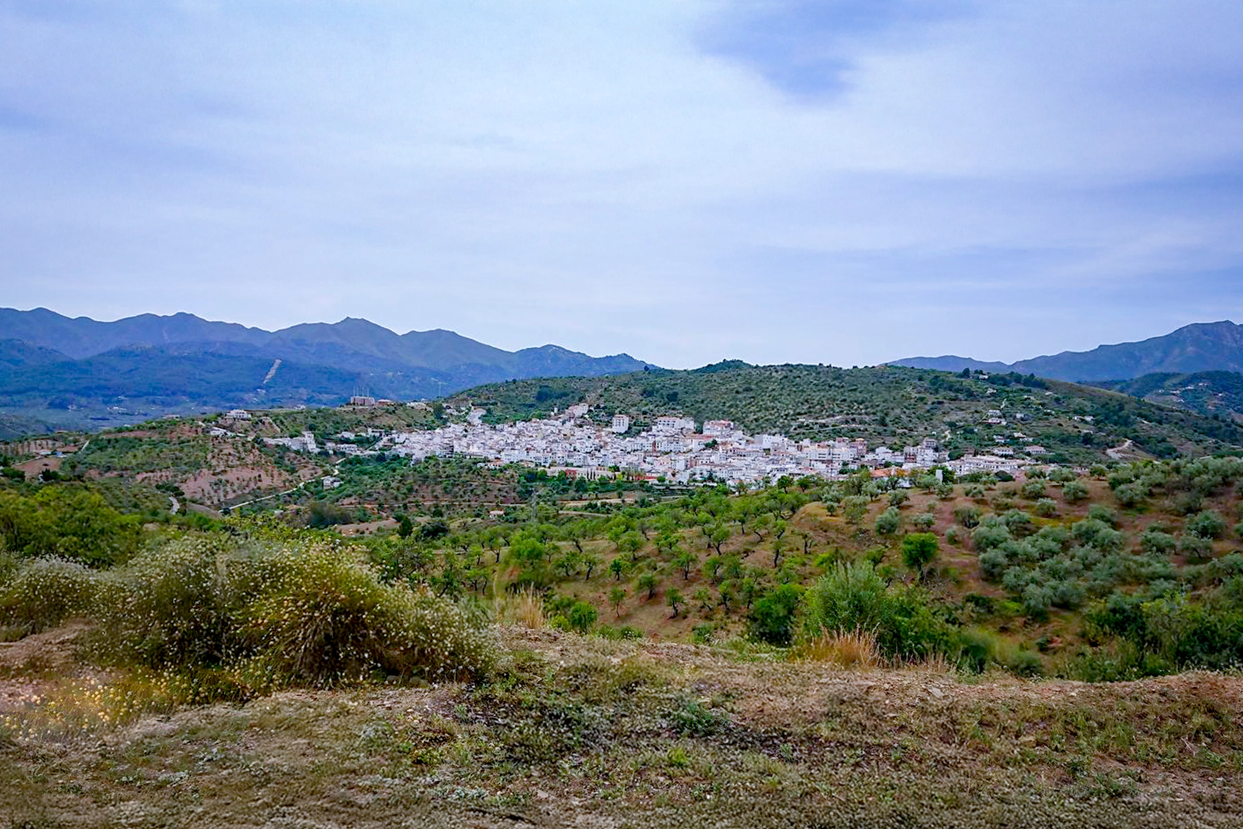 Panorámica de Guaro desde Arroyo Seco