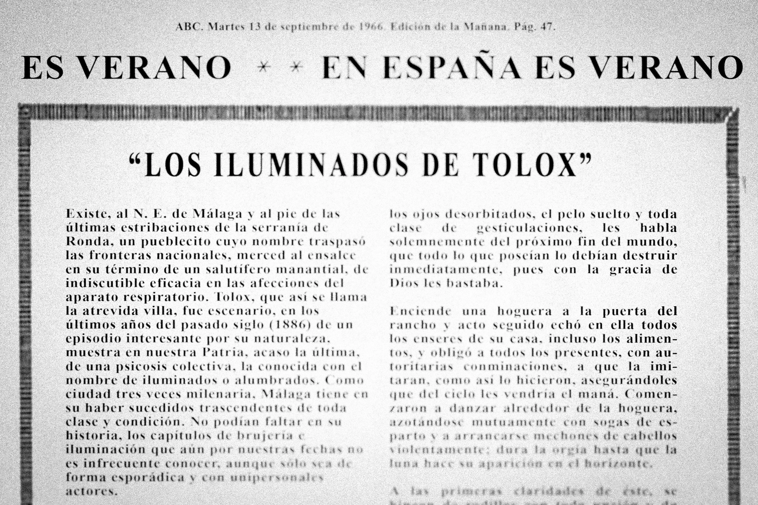 Los Iluminados de Tolox - ABC
