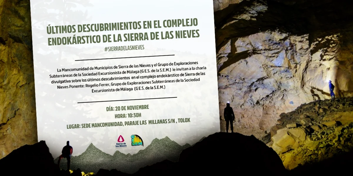 Últimos descubrimientos en el complejo endokárstico de la Sierra de las Nieves