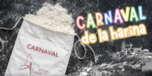 Alozaina se cubre de blanco- el espíritu del Carnaval de la Harina