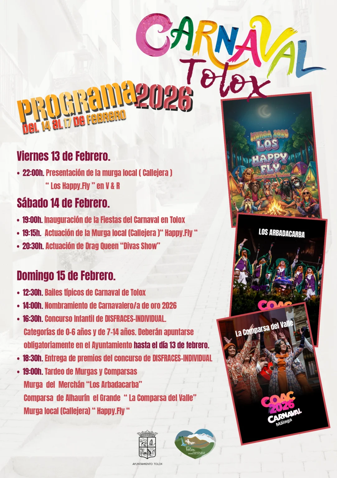 Programa Oficial Carnaval de Tolox 2026