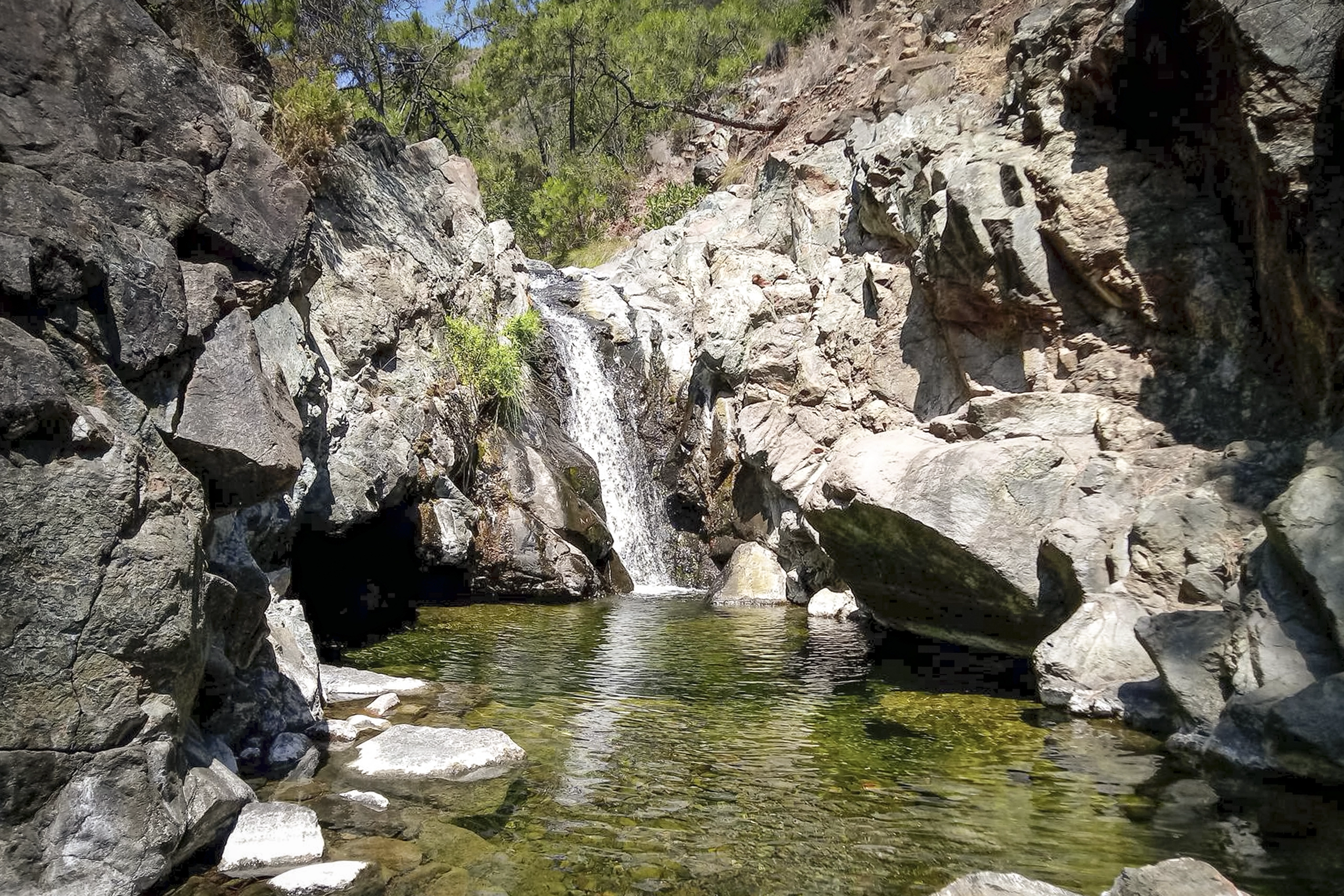 Charca y Cascada Arroyo Cerro Gordo