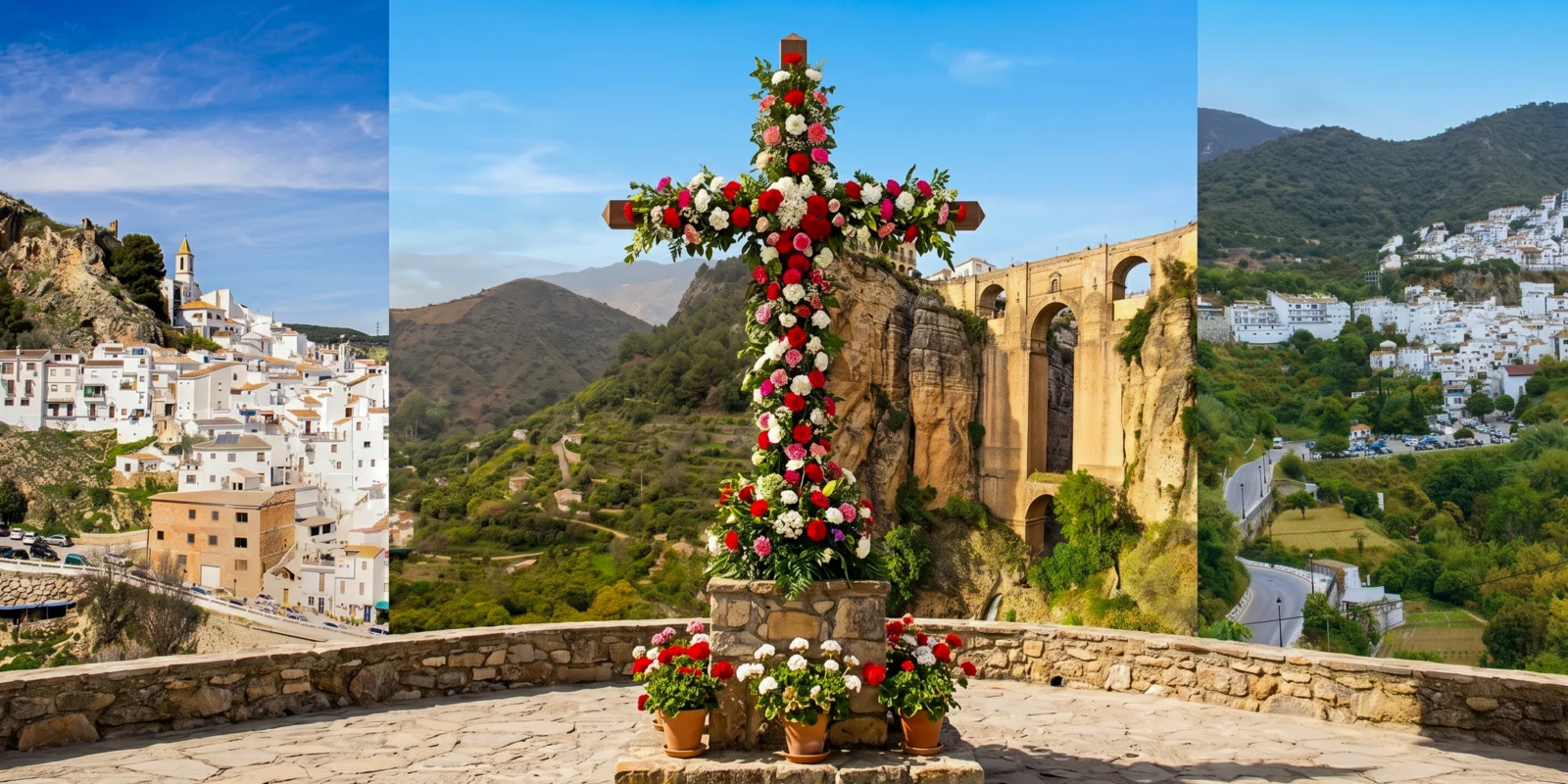 Cruces que florecen, caminos que laten: mayo en la Sierra de las Nieves