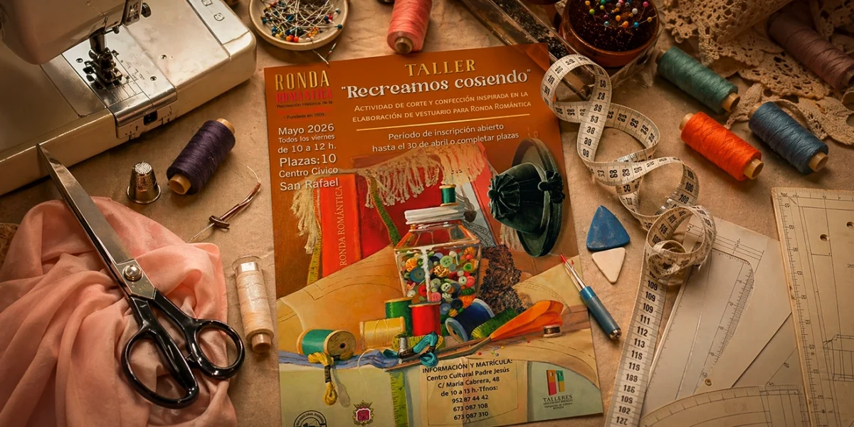 Ronda se viste de historia: costura, tradición y creatividad para la antesala de Ronda Romántica 2026