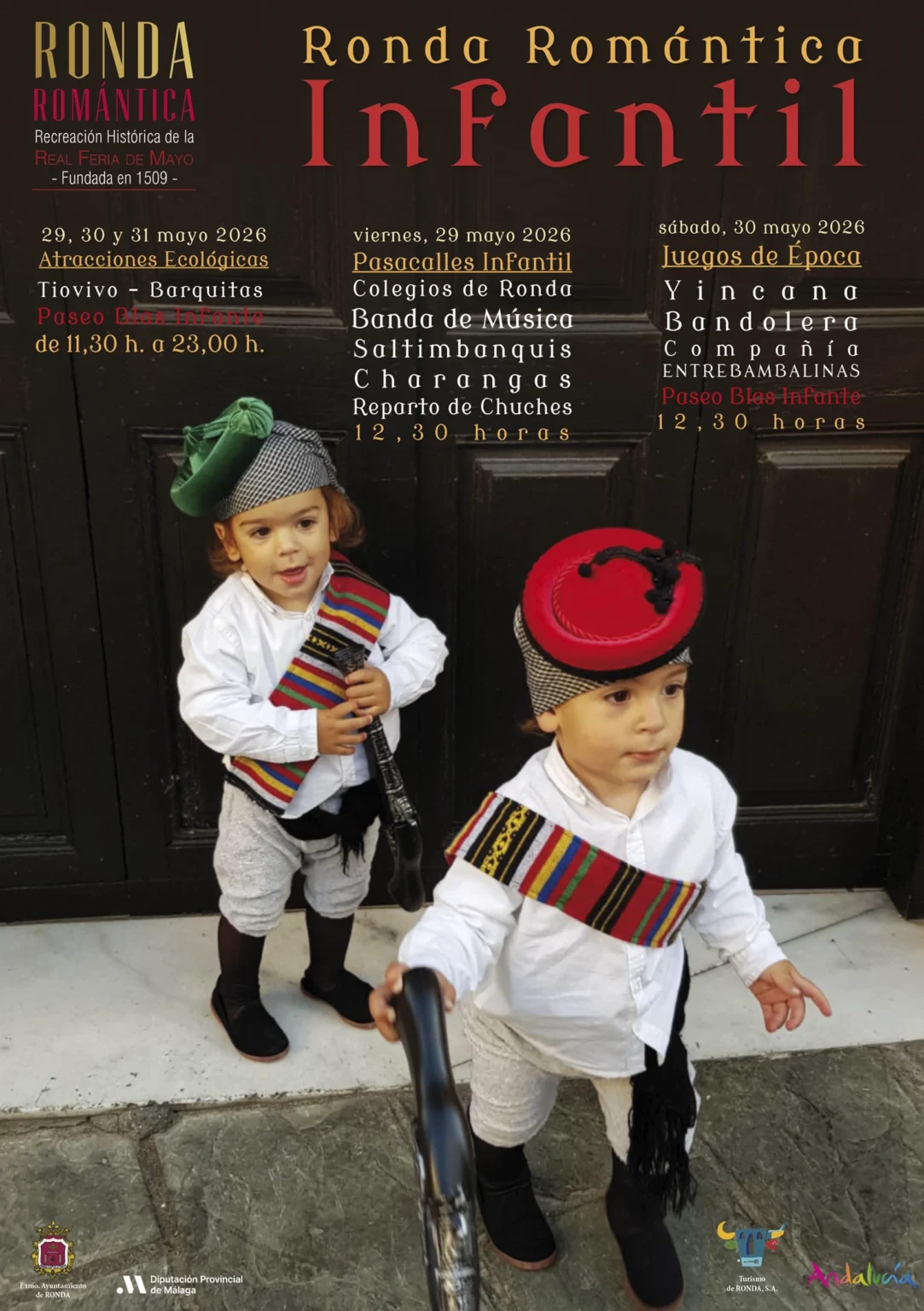 Cartel Oficial Ronda Romántica Infantil