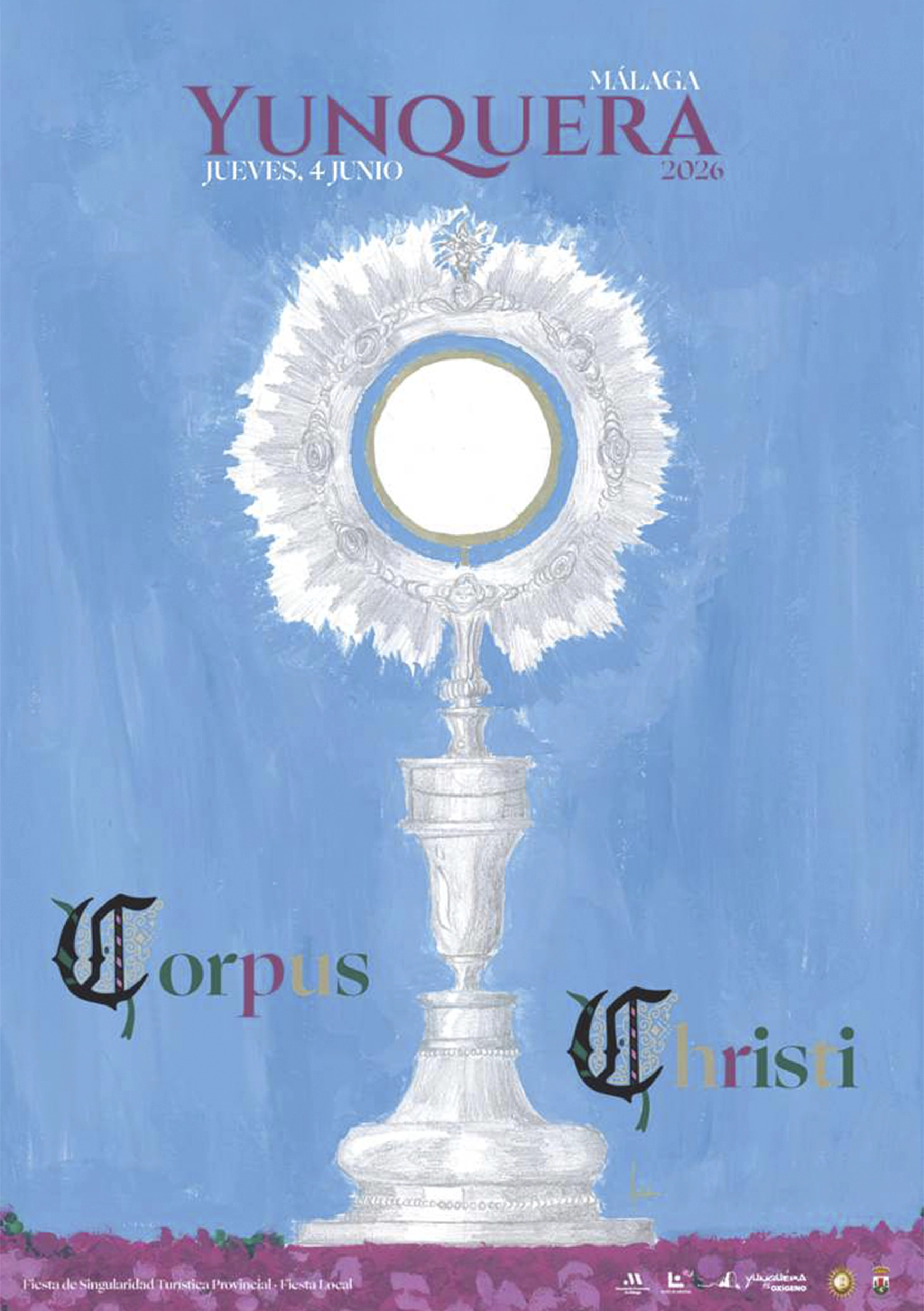 Cartel Oficial Corpus Christi Yunquera 2026