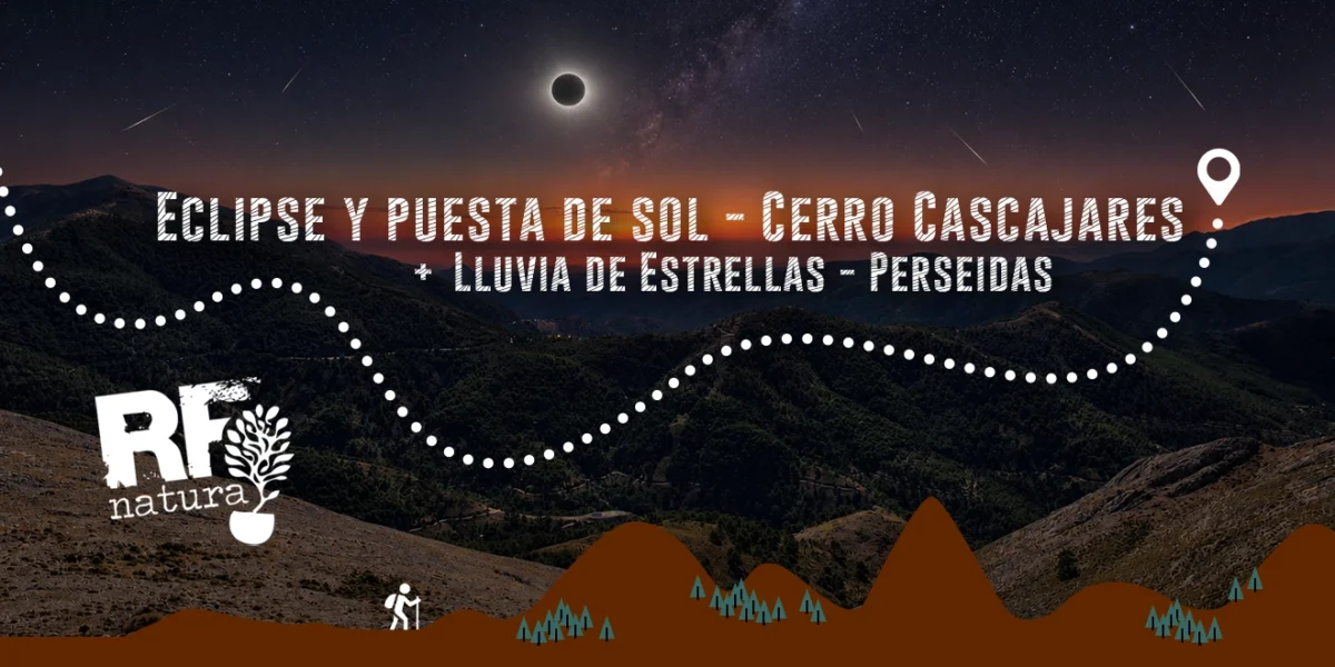 Eclipse, atardecer y Perseidas desde el Cerro Cascajares: una experiencia para contemplar el cielo de la Sierra de las Nieves