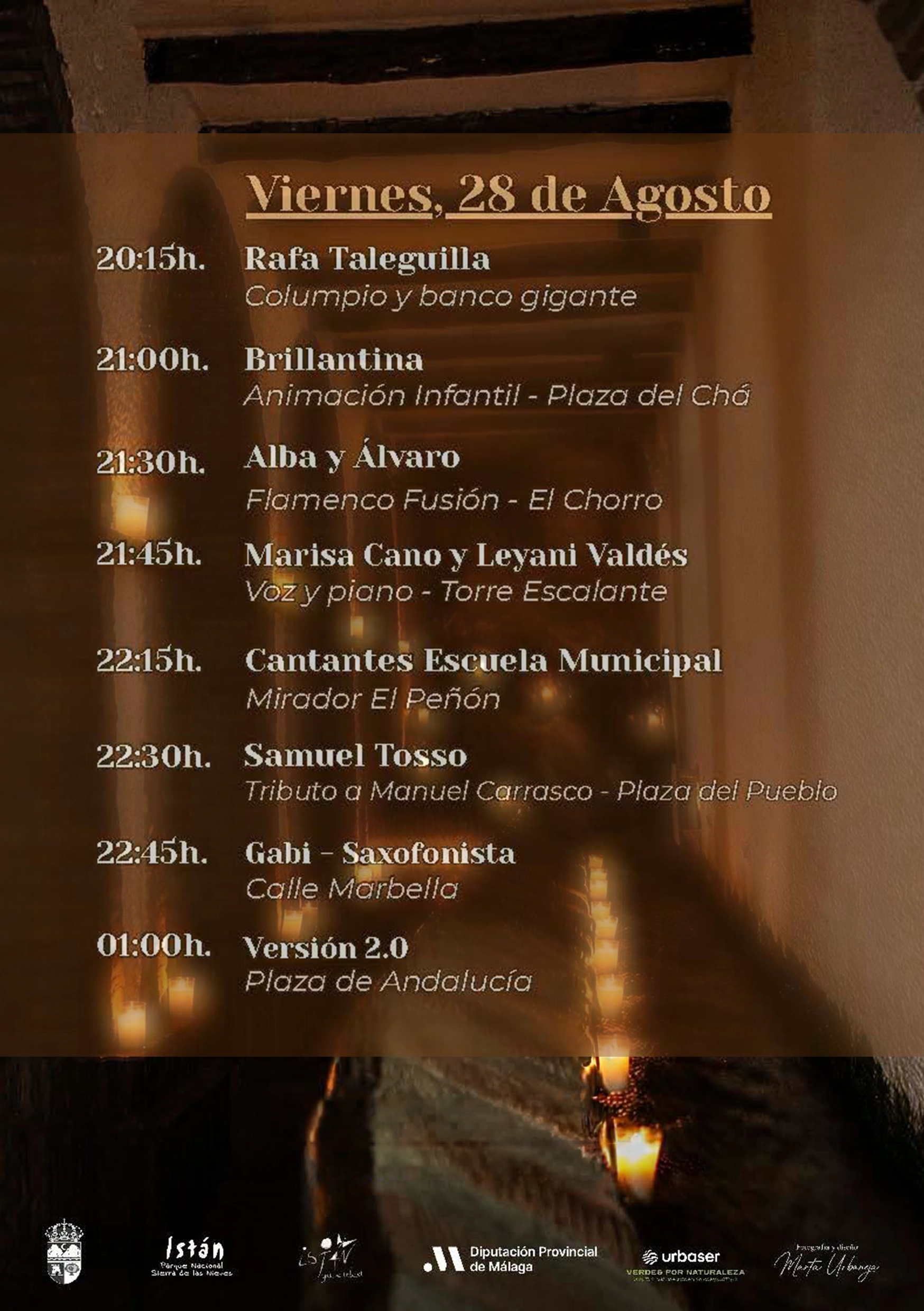 Programa La Velá 28 Agosto 2026