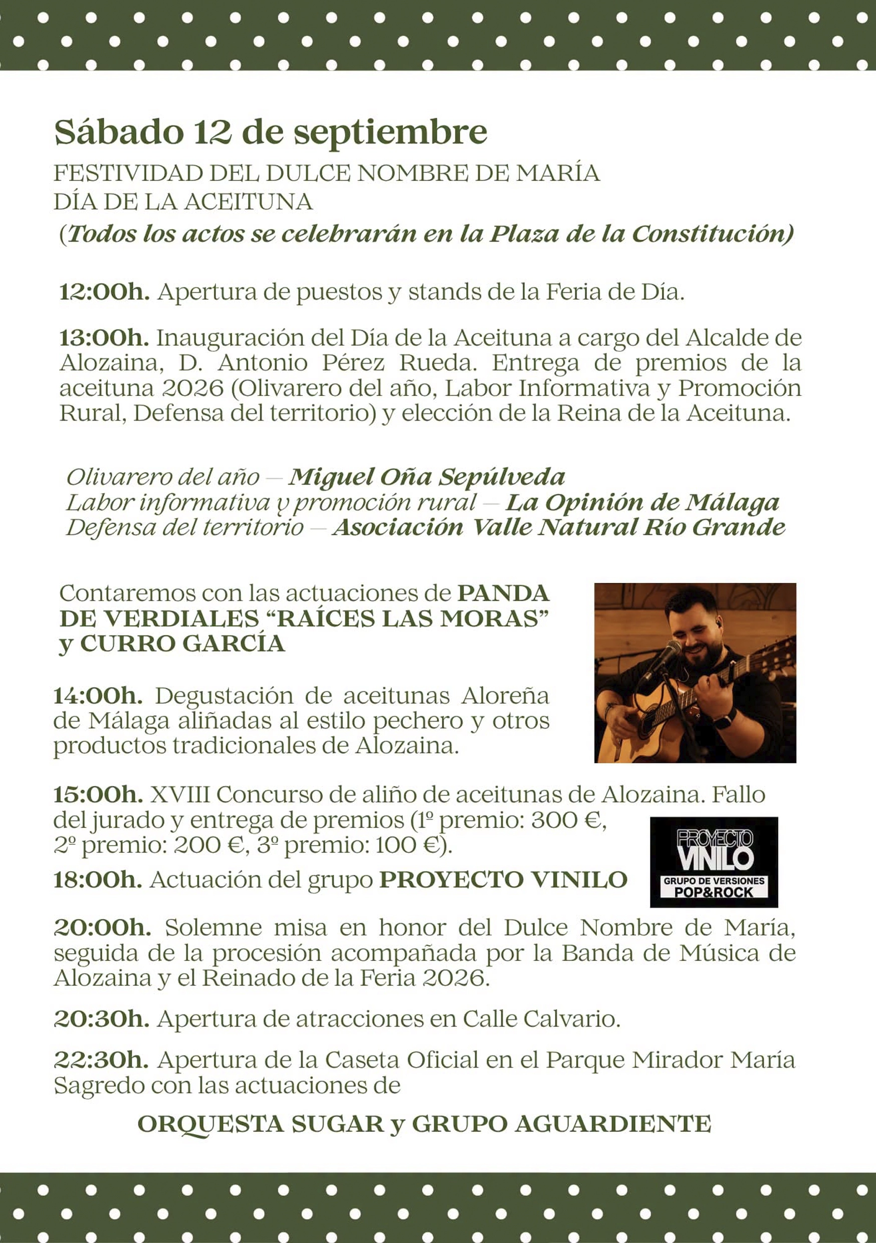 Programa Feria de la Aceituna Alozaina 2026 -3