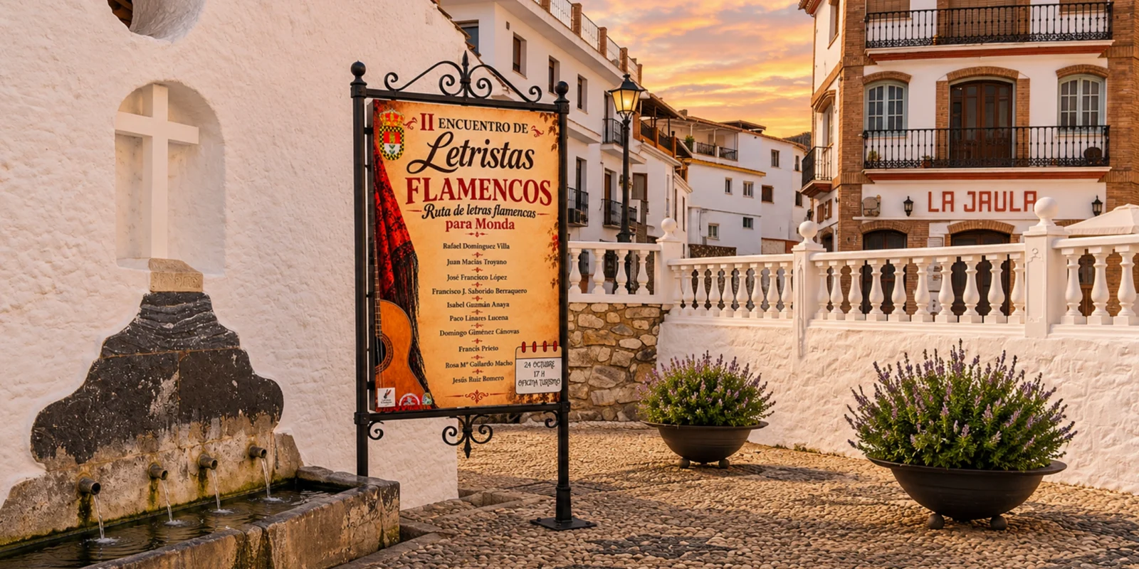 Monda convierte sus calles en un escenario para el flamenco con el II Encuentro de Letristas Flamencos