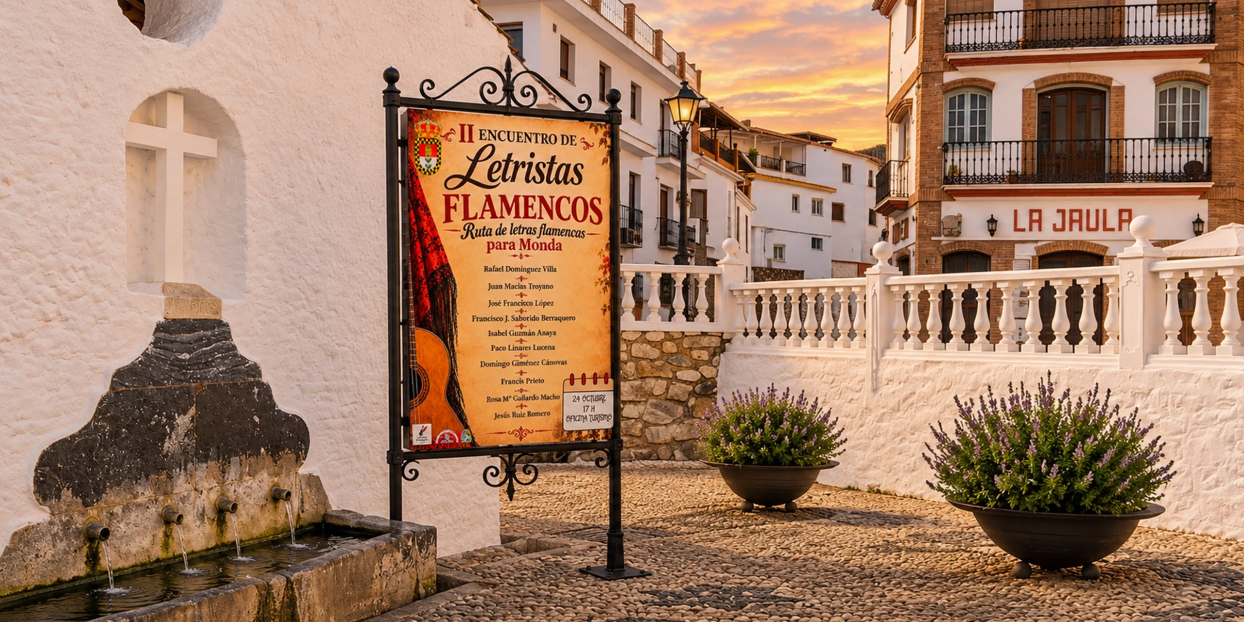 Monda convierte sus calles en un escenario para el flamenco con el II Encuentro de Letristas Flamencos