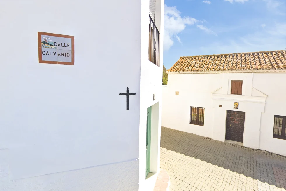 Estación Via Crucis Calle Calvario