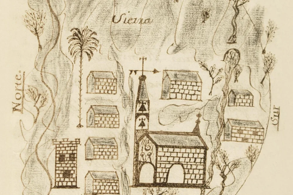 Istán en 1752 — Mapa del Catastro del Marqués de Ensenada